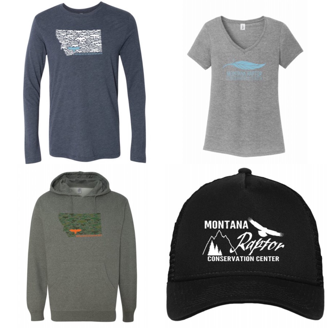 Mount Rageons Merchandise New Merchandise - Montana Raptor Conservation Center
